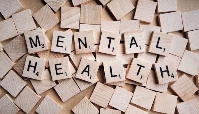 Mental health spelt out on Scrabble tiles