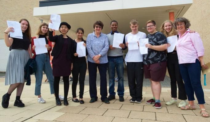 A-level results at Thomas Tallis School