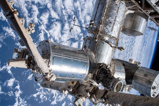 International Space Station (ISS) from outside