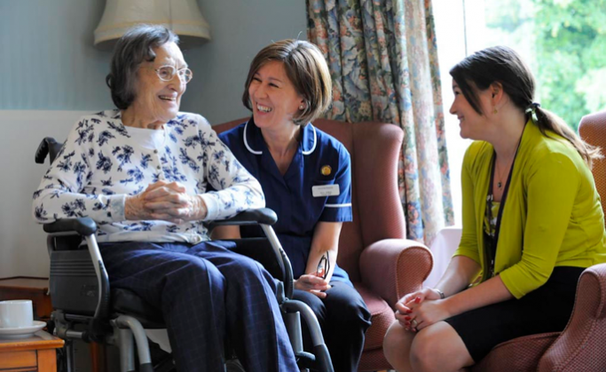 interview with an elderly person