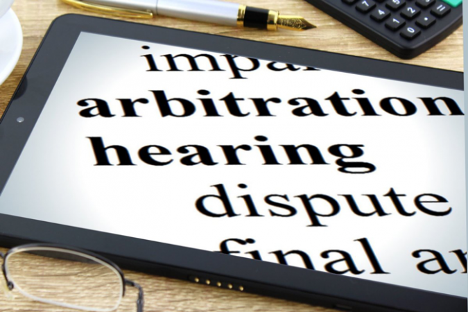 Dispute arbitration graphic
