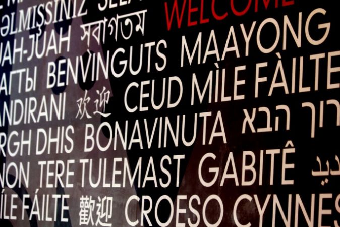 'Welcome' in different languages