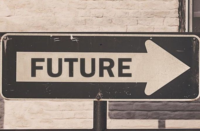 Sign that reads "future"